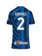 Billige Inter Milan Denzel Dumfries #2 Hjemmedrakt Dame 2024-25 Kortermet